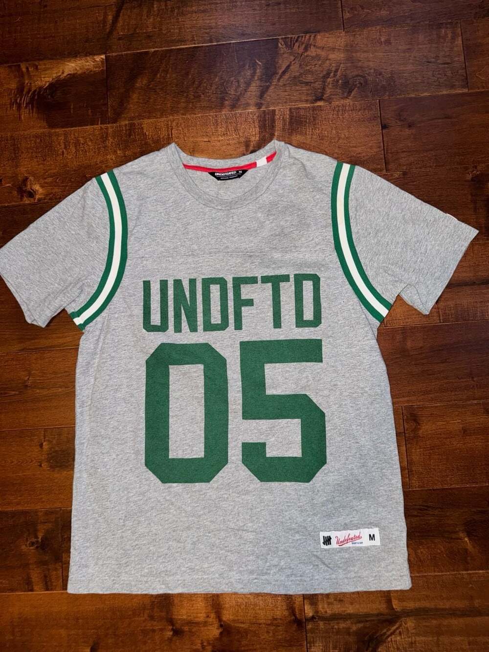 Undefeated UNDFTD 05 Sport Is War Grey Jersey T-Shirt
